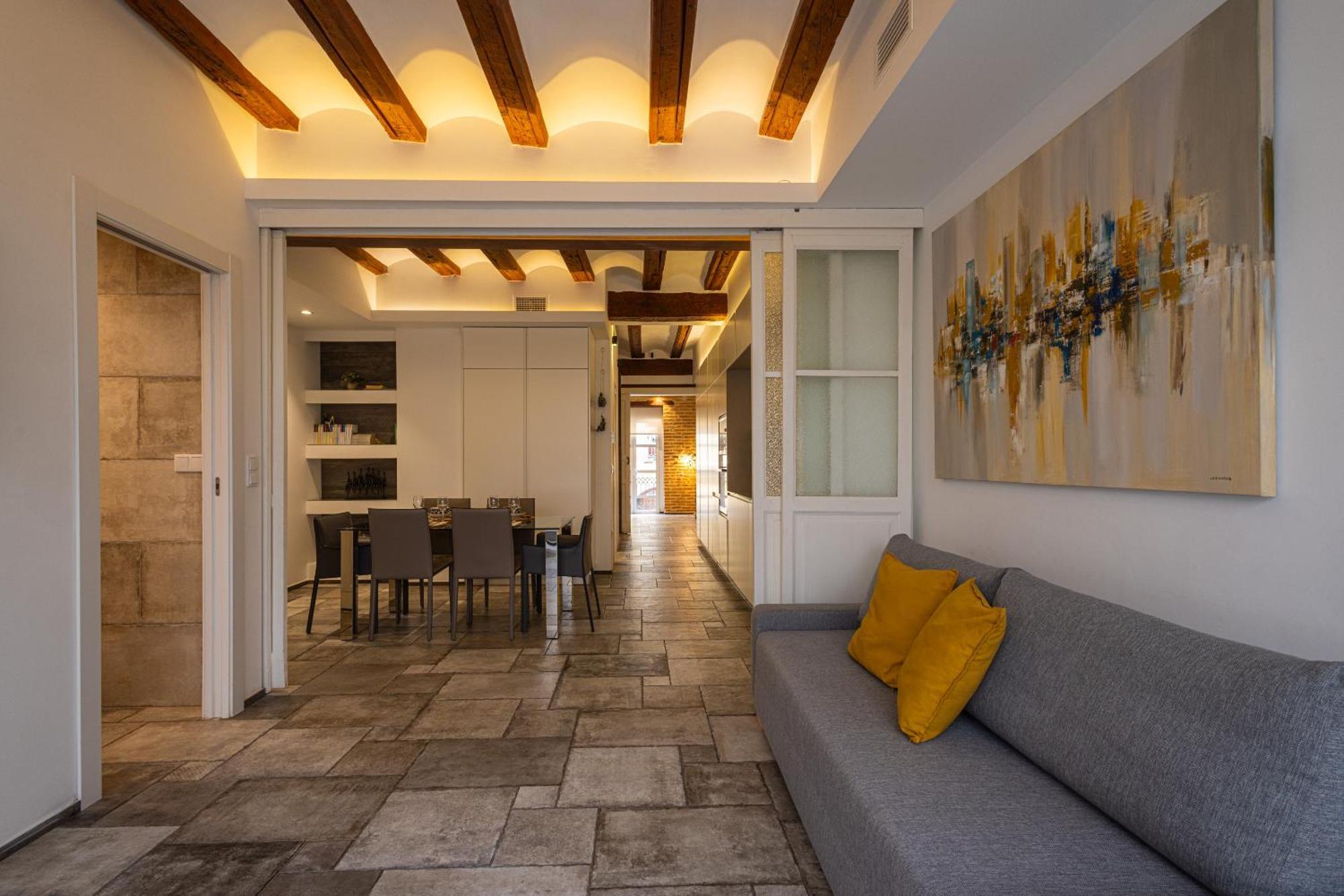 Florit Flats - Center Modern 1Br 2Bth Terrace Wi-Fi Ac Daire Valensiya Dış mekan fotoğraf