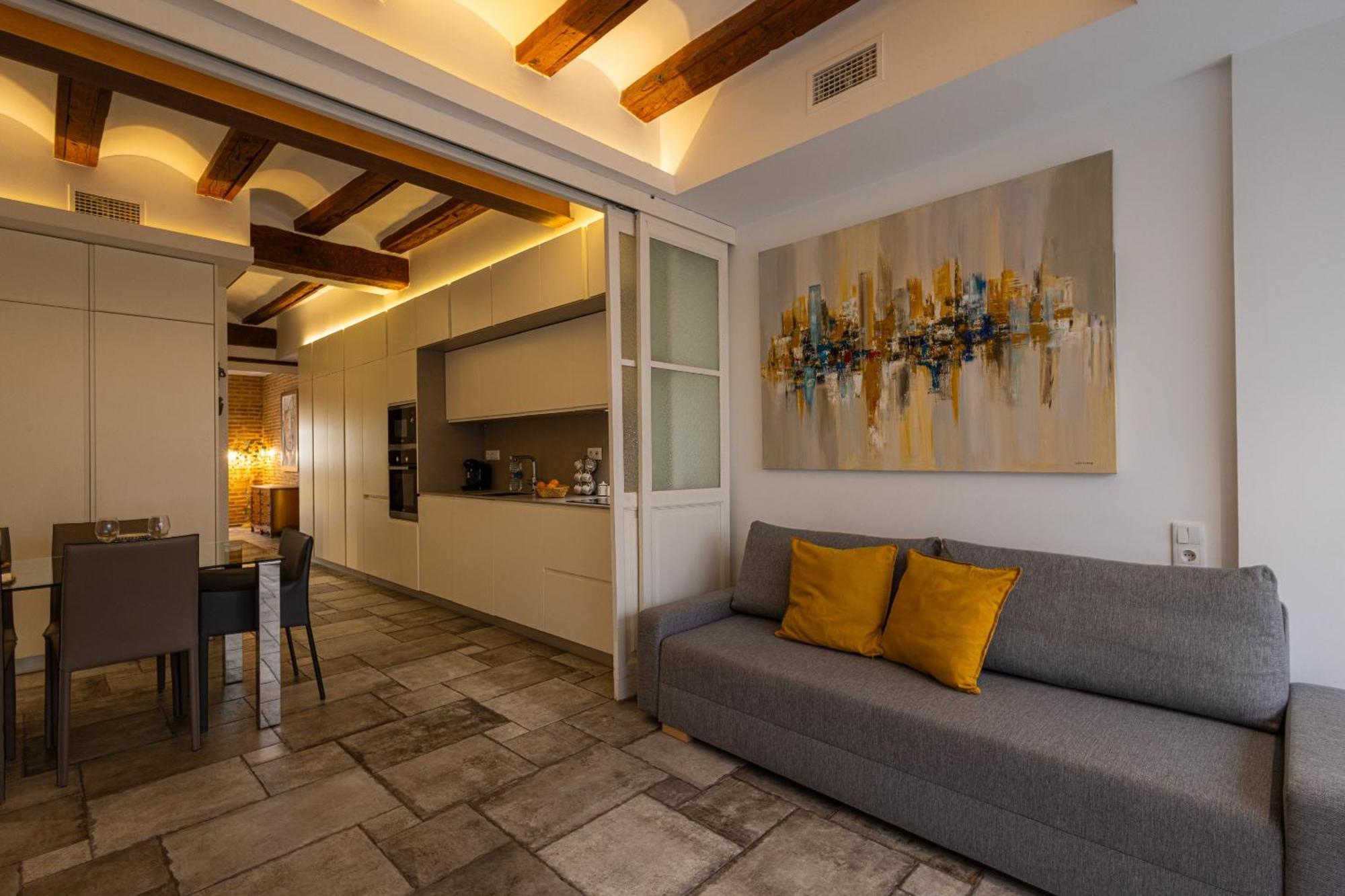Florit Flats - Center Modern 1Br 2Bth Terrace Wi-Fi Ac Daire Valensiya Dış mekan fotoğraf