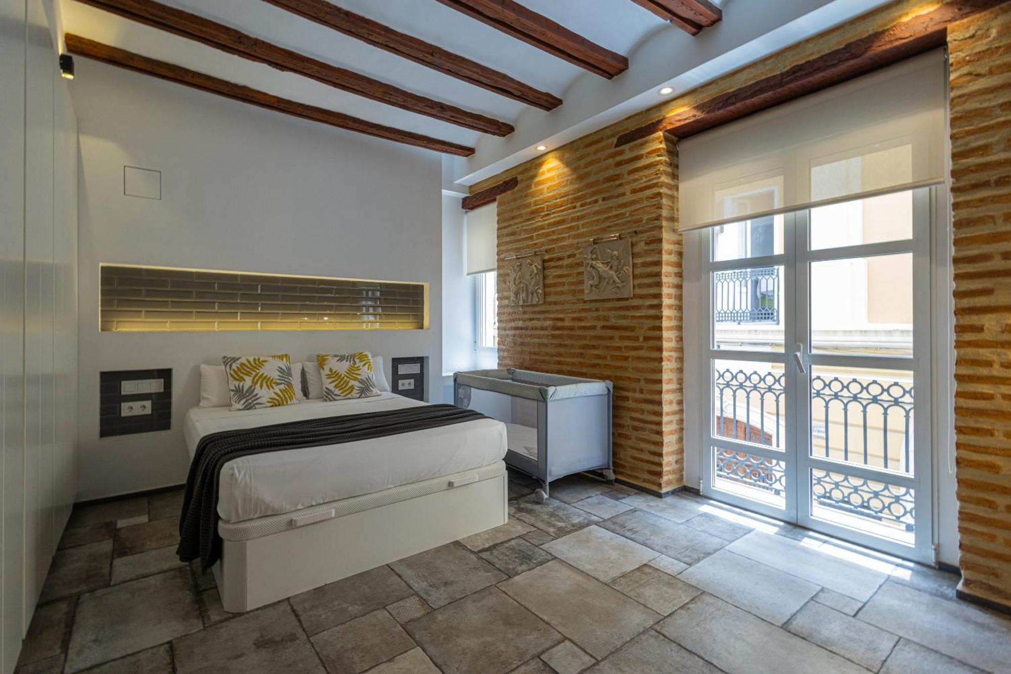 Florit Flats - Center Modern 1Br 2Bth Terrace Wi-Fi Ac Daire Valensiya Dış mekan fotoğraf