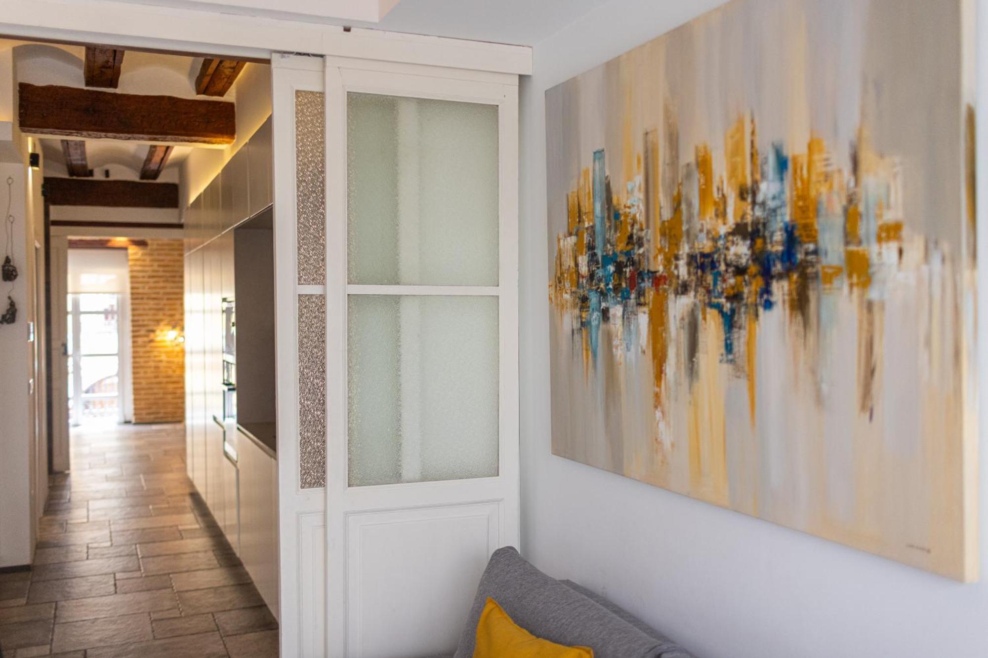 Florit Flats - Center Modern 1Br 2Bth Terrace Wi-Fi Ac Daire Valensiya Dış mekan fotoğraf